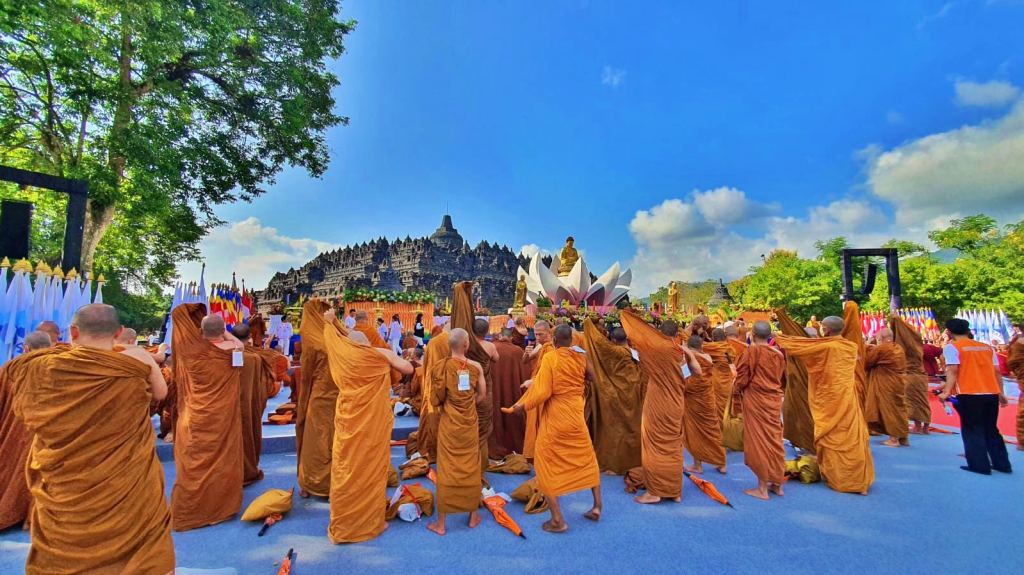 Jadwal Lengkap Rangkaian Waisak 2024 di Candi Borobudur&nbsp;Magelang