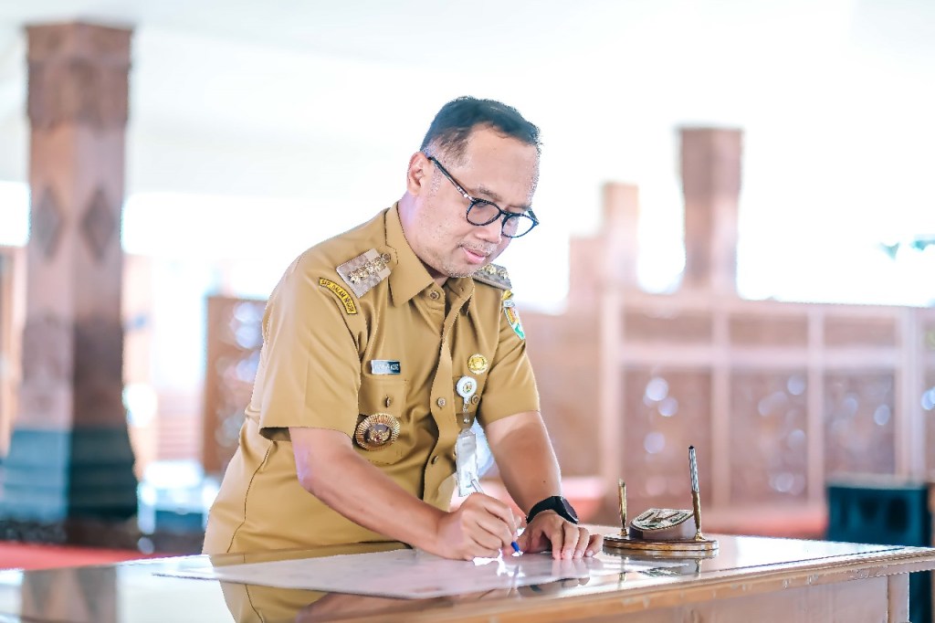 Wali Kota Magelang dan Kepala OPD Teken Pakta Integritas dan Komitmen Bersama Anti&nbsp;Korupsi