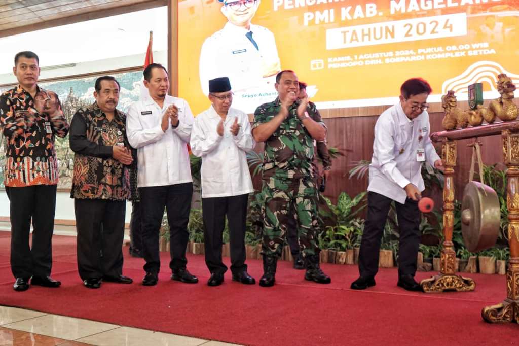 Pj Bupati Magelang Canangkan Bulan Dana PMI Tahun&nbsp;2024