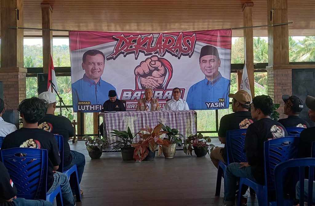 Ratusan Relawan Batiran Magelang Raya Deklarasi Dukung Luthfi-Taj Yasin di Pilgub&nbsp;Jateng