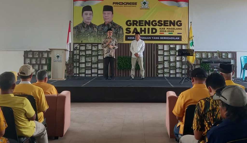 Panaskan Mesin Politik Menangkan Grengseng-Sahid di Pilkada 2024, Golkar Kabupaten Magelang Gelar Konsolidasi