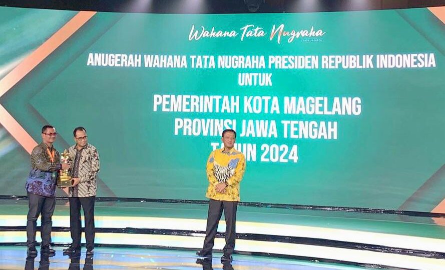 Kota Magelang Raih Piala Wahana Tata Nugraha&nbsp;2024